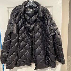 London Fog lightweight packable down jacket XXL EUC